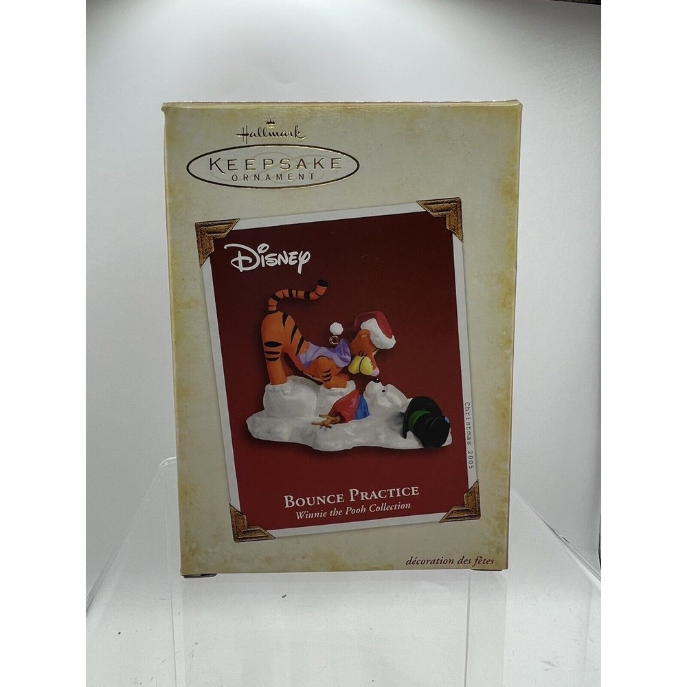 Hallmark Keepsake Bounce Practice Winnie the Pooh Christmas Ornament 2005